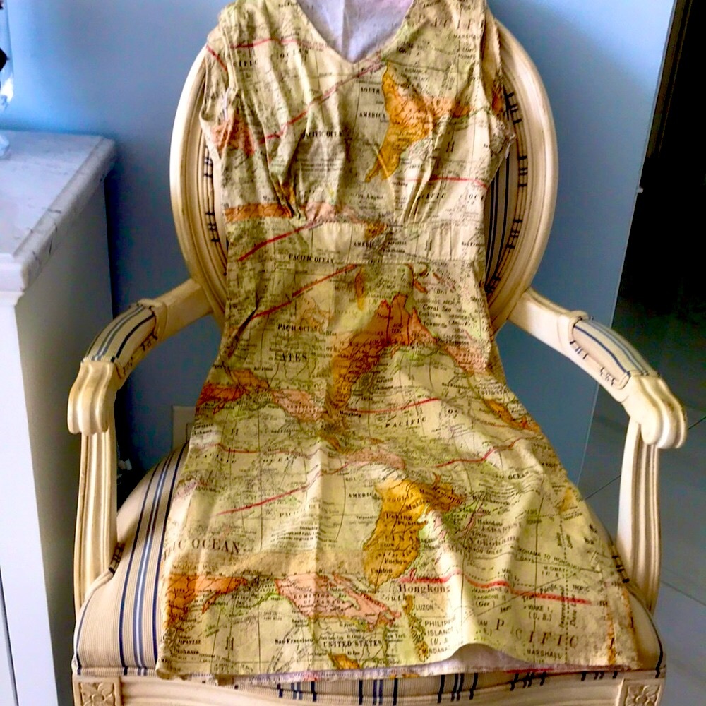 Map Travel Dress 🗺